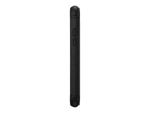 OtterBox Strada Series - Étui à rabat pour téléphone portable - cuir, polycarbonate - noir ombré - pour Apple iPhone 11 - 77-80248 - Coques et étuis pour téléphone portable