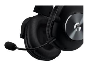 Logitech G Pro X - Micro-casque - circum-aural - filaire - jack 3,5mm - isolation acoustique - 981-000818 - Écouteurs