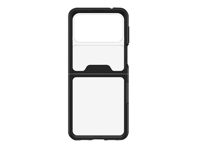 OtterBox Symmetry Series Flex - Coque de protection pour téléphone portable - polycarbonate, caoutchouc synthétique - cristal noir - pour Samsung Galaxy Z Flip - 77-84459 - Coques et étuis pour téléphone portable