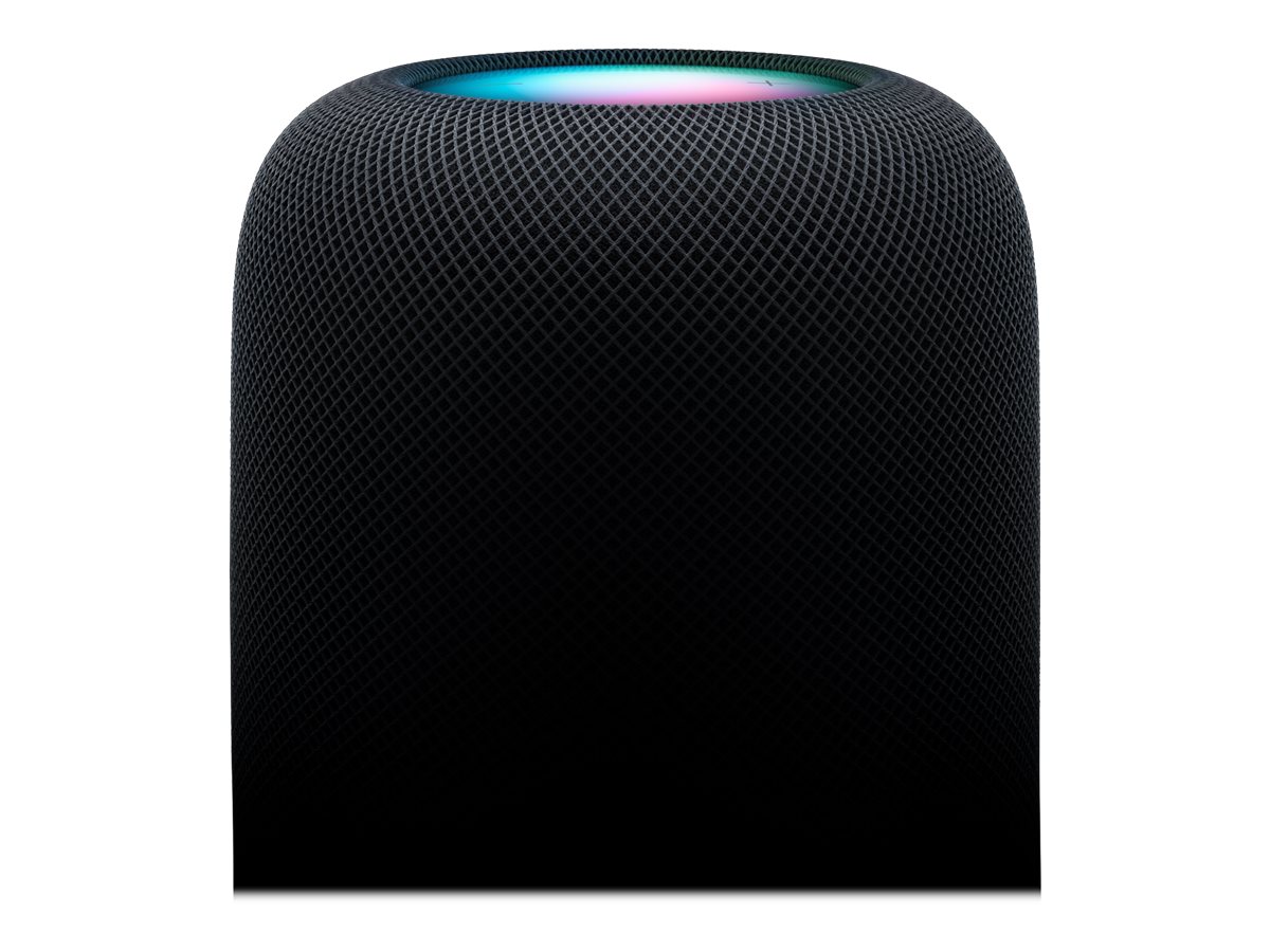 Apple HomePod (2nd generation) - Haut-parleur intelligent - Wi-Fi, Bluetooth - noir minuit - pour 10.5-inch iPad Air; 10.5-inch iPad Pro; iPad mini 5; iPhone 8, SE, X, XR, XS, XS Max - MQJ73ZD/A - Haut-parleurs intelligents