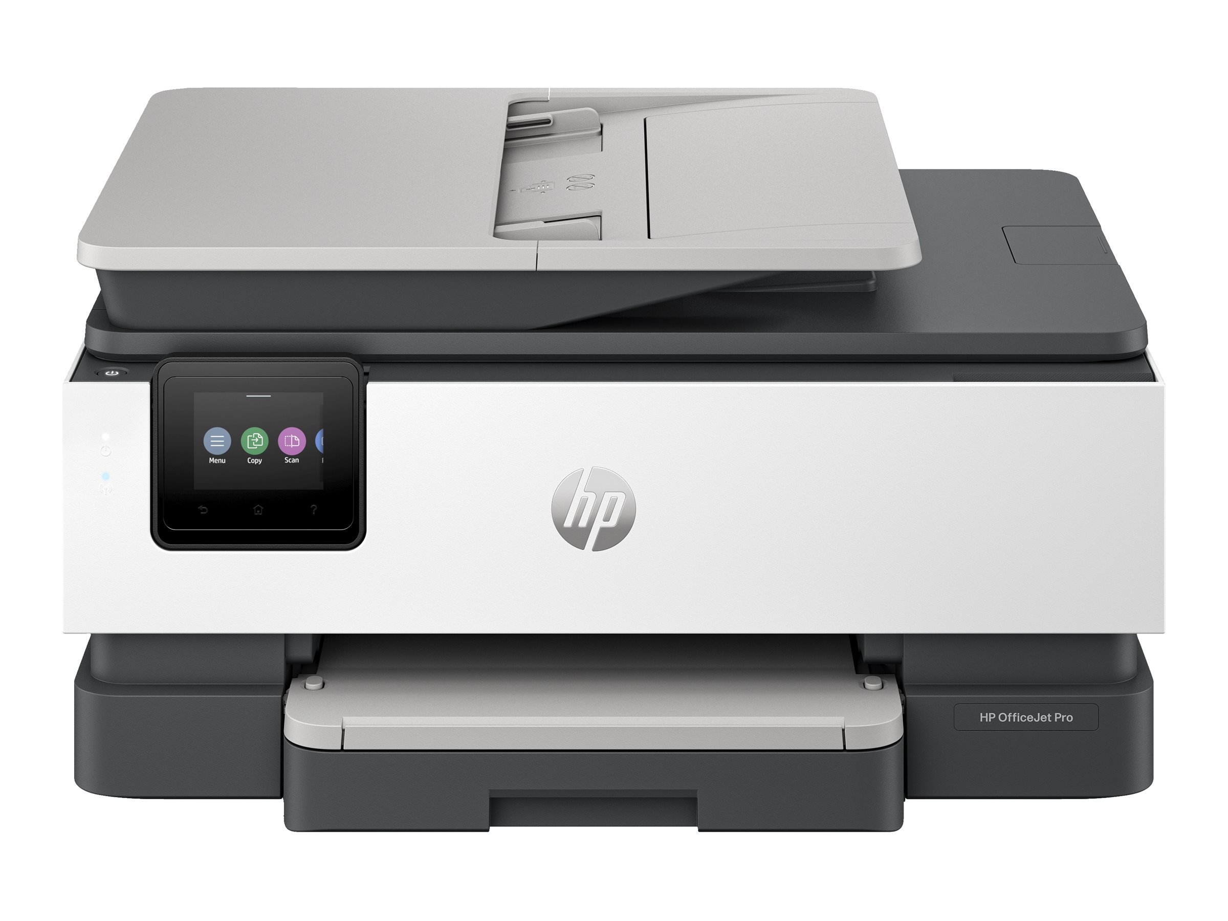 HP Officejet Pro 8124e All-in-One - Imprimante multifonctions - couleur - jet d'encre - Legal (216 x 356 mm) (original) - A4/Legal (support) - jusqu'à 12 ppm (copie) - jusqu'à 20 ppm (impression) - 225 feuilles - USB 2.0, LAN, Wi-Fi(ac) - ciment léger - 405U7B#629 - Imprimantes multifonctions
