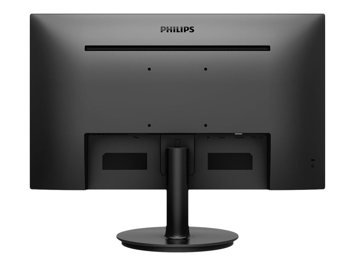 Philips V-line 242V8LA - Écran LED - 24" (23.8" visualisable) - 1920 x 1080 Full HD (1080p) @ 75 Hz - VA - 250 cd/m² - 3000:1 - 4 ms - HDMI, VGA, DisplayPort - haut-parleurs - noir texturé - 242V8LA/00 - Écrans d'ordinateur