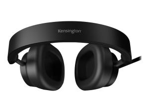 Kensington H2000 - Micro-casque - circum-aural - filaire - USB-C - isolation acoustique - K83451WW - Écouteurs
