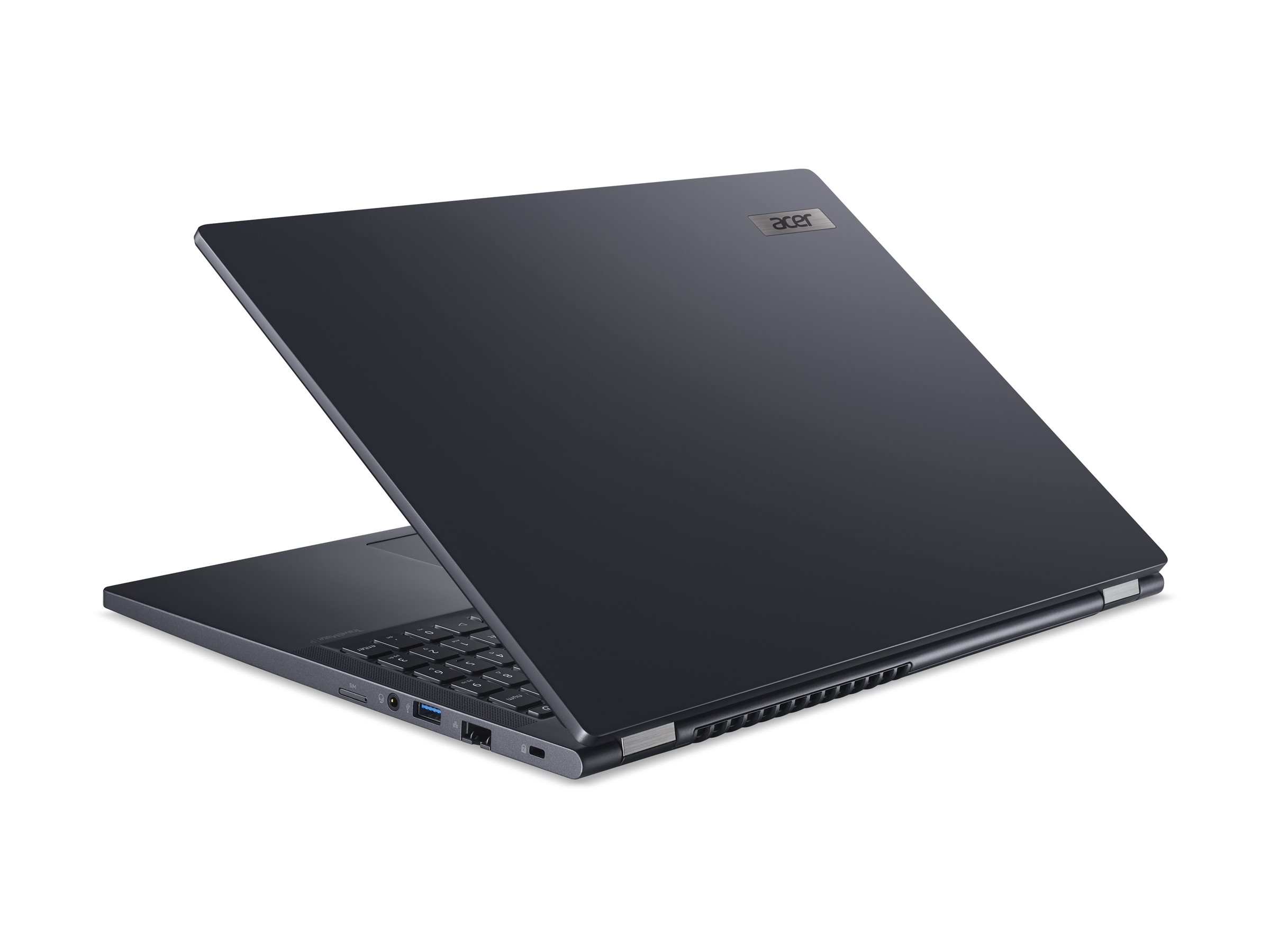 Acer TravelMate P4 16 TMP416-53-TCO - Intel Core Ultra 5 - 125U / jusqu'à 4.3 GHz - Win 11 Pro - Intel Graphics - 16 Go RAM - 512 Go SSD NVMe - 16" IPS 1920 x 1200 - Gigabit Ethernet - Wi-Fi 6E, Bluetooth - bleu ardoise - clavier : Français - NX.B9BEF.001 - Ordinateurs portables