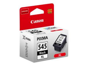 Canon PG-545XL - 15 ml - à rendement élevé - noir - original - coque avec sécurité - cartouche d'encre - pour PIXMA TR4551, TR4650, TR4651, TS3350, TS3351, TS3352, TS3355, TS3450, TS3451, TS3452 - 8286B004 - Cartouches d'imprimante