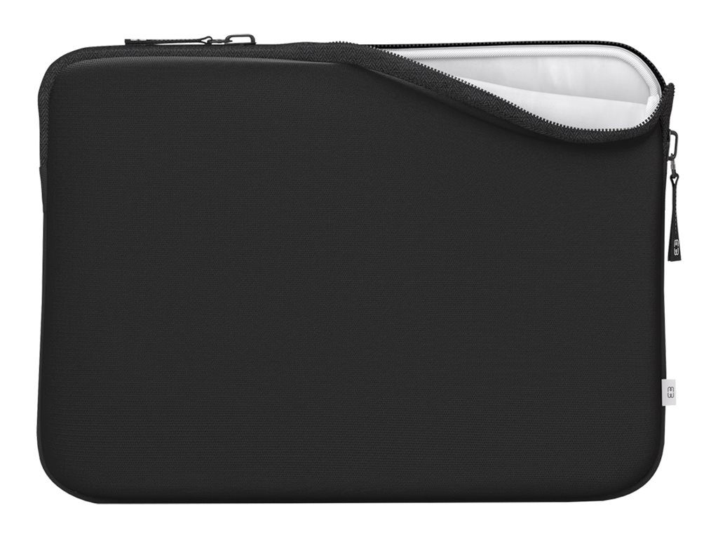 MW Basics ²Life - Housse d'ordinateur portable - intérieur blanc - 14" - noir - MW-410141 - Sacoches pour ordinateur portable
