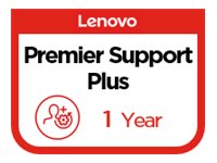 Lenovo Premier Support Plus Upgrade - Contrat de maintenance prolongé - pièces et main d'oeuvre (pour système avec une garantie d'un an sur le transport ou l'emport de marchandises) - 1 année (à partir de la date d'achat originale de l'appareil) - sur site - temps de réponse : NBD - pour ThinkPad X1 Nano Gen 2; X13 Yoga Gen 3; X13 Yoga Gen 4; Z13 Gen 1; Z16 Gen 1 - 5WS1L39521 - Options de service informatique
