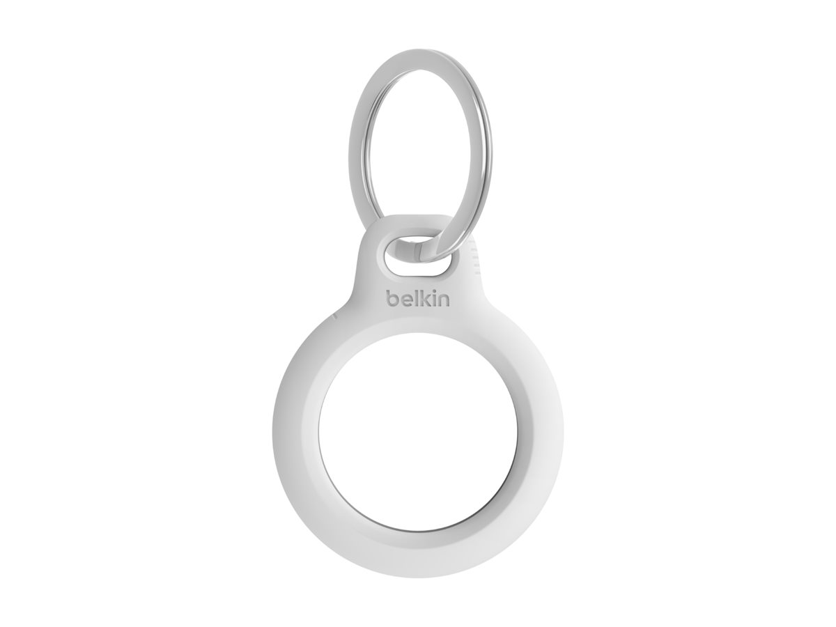 Belkin - Support sécurisé pour étiquette Bluetooth anti-perte - blanc - pour Apple AirTag - F8W973BTWHT - accessoires divers