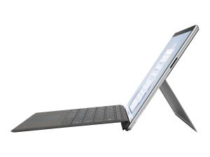 Microsoft Surface Pro 9 - Tablette - Intel Core i7 - 1255U / jusqu'à 4.7 GHz - Evo - Win 11 Home - Carte graphique Intel Iris Xe - 16 Go RAM - 256 Go SSD - 13" écran tactile 2880 x 1920 @ 120 Hz - Wi-Fi 6E - platine - QIL-00004 - Ordinateurs portables