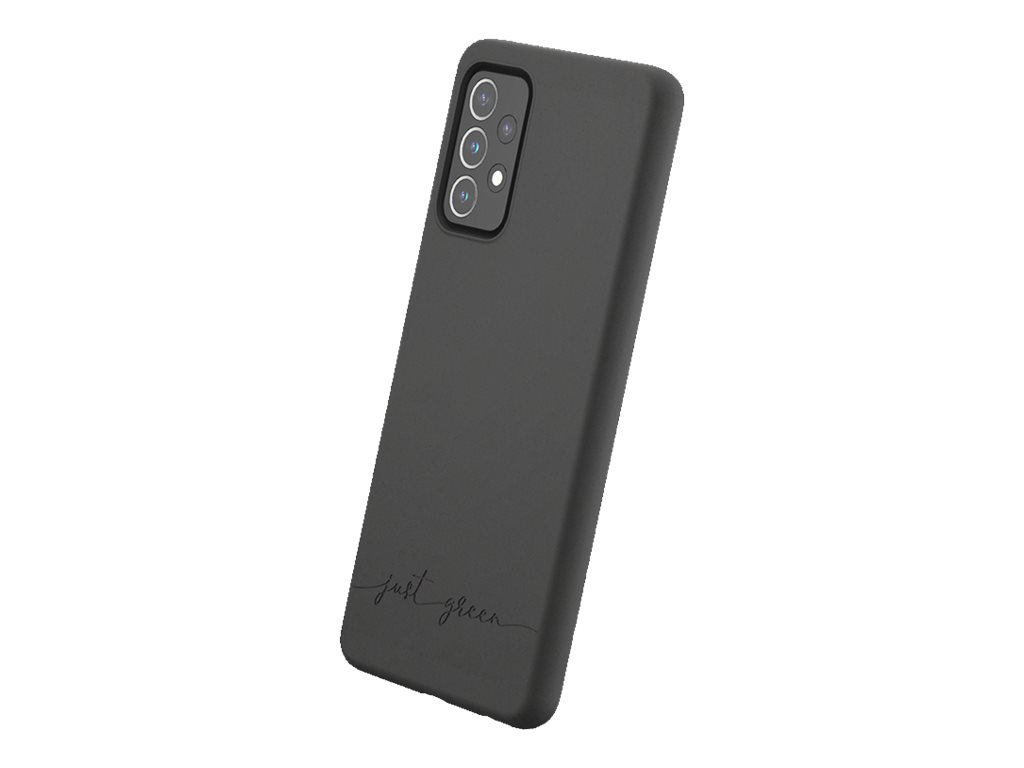 Just Green - Coque de protection pour téléphone portable - matériau 100 % biodégradable - noir - pour Samsung Galaxy A52, A52 5G - JGCOVGA525GB - Coques et étuis pour téléphone portable