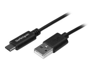 StarTech.com Câble USB 2.0 USB-C vers USB-A de 2 m - Cordon USB C vers A - Câble USB Type-C - M/M - Noir - Câble USB - 24 pin USB-C (M) pour USB (M) - USB 2.0 - 2 m - noir - pour P/N: HB30C1A1CPD, HB30C3A1CFBW, HB30C3AGEPD, HB30C3APDW, HB30C4ABW, ST4200MINIC - USB2AC2M - Câbles USB