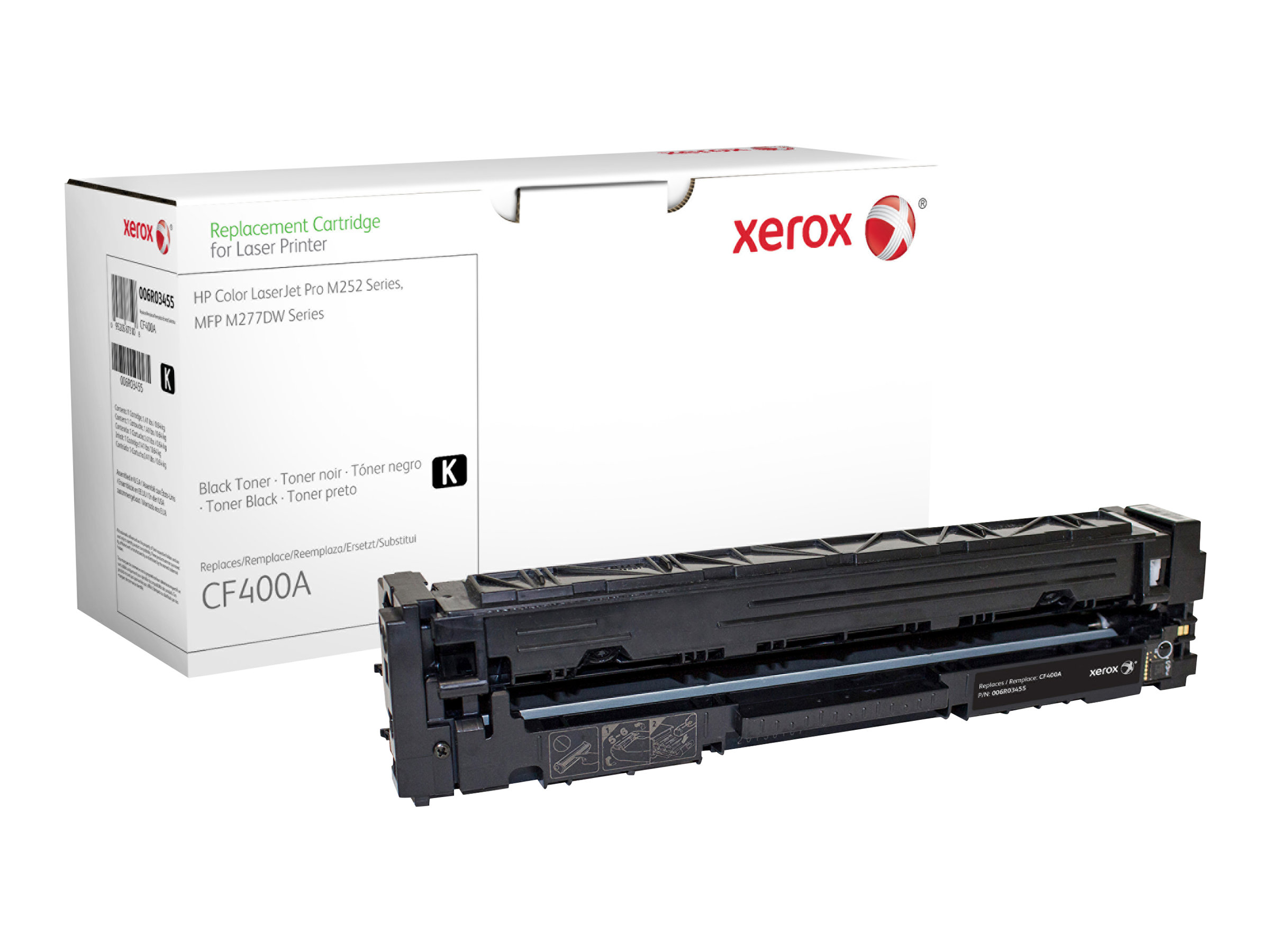 Xerox - Noir - compatible - cartouche de toner (alternative pour : HP 201A) - pour HP Color LaserJet Pro M252dn, M252dw, M252n, MFP M274n, MFP M277c6, MFP M277dw, MFP M277n - 006R03455 - Autres cartouches de toner