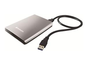 Verbatim Store 'n' Go Portable - Disque dur - 1 To - externe - USB 3.0 - argent - 53071 - Disques durs externes
