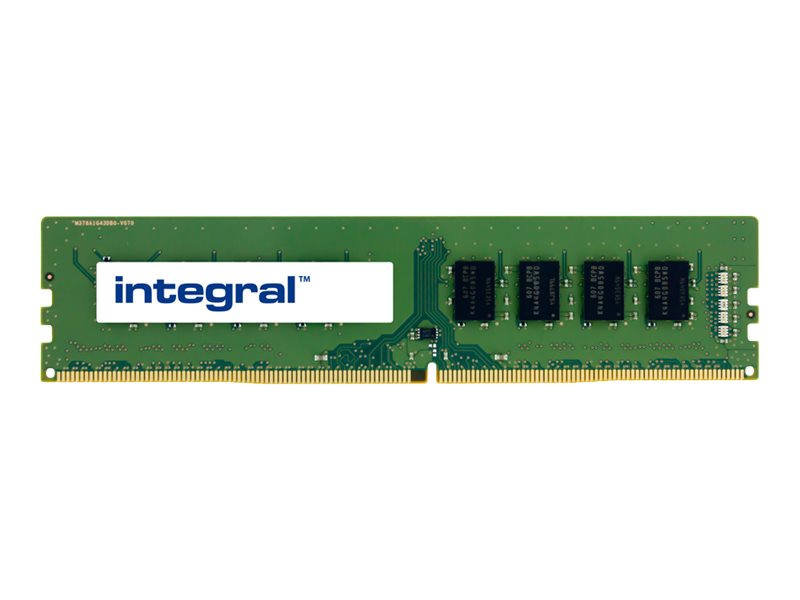 Integral - DDR4 - module - 8 Go - DIMM 288 broches - 2666 MHz / PC4-21300 - CL19 - 1.2 V - mémoire sans tampon - non ECC - IN4T8GNELSX - DDR4