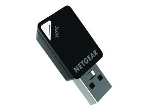 NETGEAR A6100 WiFi USB Mini Adapter - Adaptateur réseau - USB - Wi-Fi 5 - A6100-100PES - Cartes réseau USB