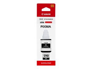 Canon GI 590 BK - 135 ml - noir - original - recharge d'encre - pour PIXMA G1500, G1501, G1510, G2500, G2501, G2510, G3500, G3501, G3510, G4410, G4500, G4511 - 1603C001 - Réservoirs d'encre