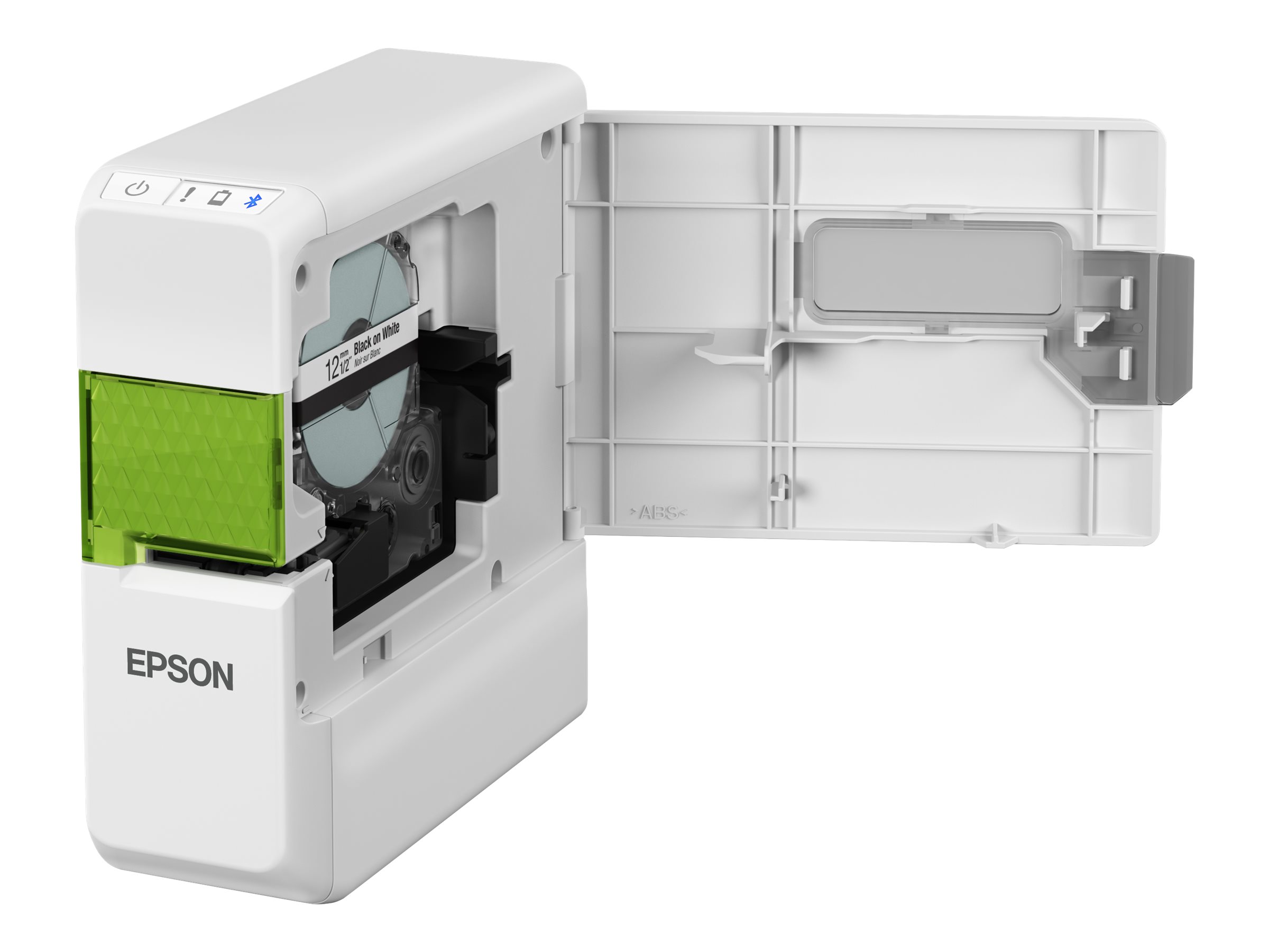 Epson LabelWorks LW-C410 - Imprimante d'étiquettes - transfert thermique - Rouleau (1,8 cm) - 180 dpi - jusqu'à 9 mm/sec - Bluetooth - outil de coupe - blanc - C51CF48100 - Imprimantes thermiques