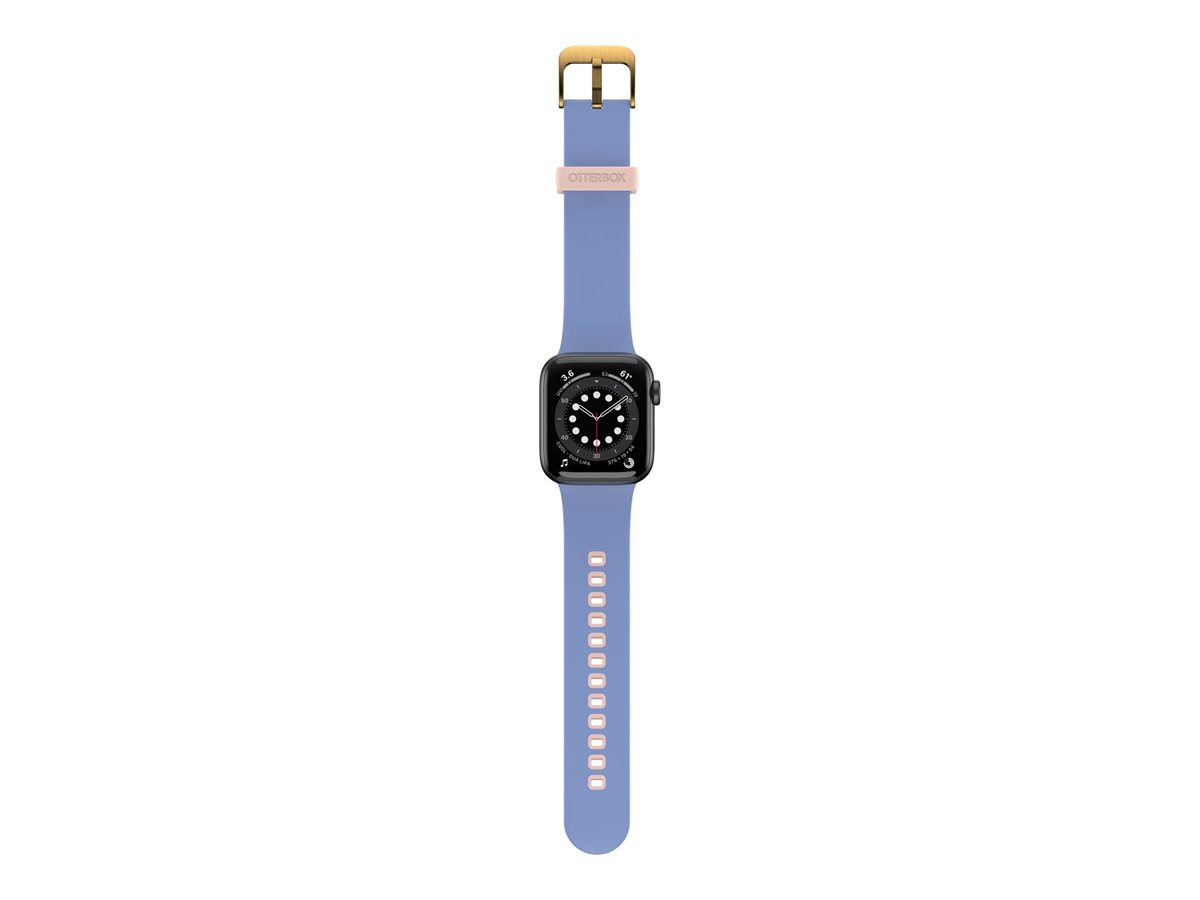 OtterBox All Day Comfort - Bracelet pour montre intelligente - 38/40/41 mm - bleu serendipity - pour Apple Watch (38 mm, 40 mm, 41 mm) - 77-93707 - accessoires divers