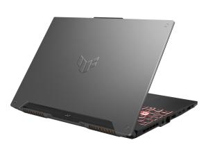 ASUS TUF Gaming A15 FA507NU-LP132W - AMD Ryzen 5 - 7535HS / jusqu'à 4.5 GHz - Win 11 Home - GF RTX 4050 - 16 Go RAM - 512 Go SSD NVMe - 15" 1920 x 1080 (Full HD) @ 144 Hz - Gigabit Ethernet - Wi-Fi 6, Bluetooth - gris métallisé - 90NR0EB8-M00BL0 - Ordinateurs portables