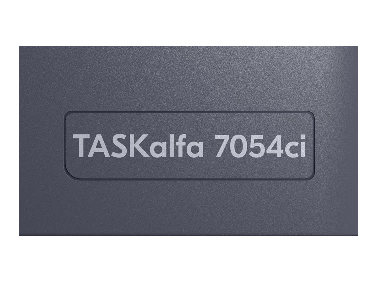 Kyocera TASKalfa 7054ci - Imprimante multifonctions - couleur - laser - A3 (297 x 420 mm), Ledger (279 x 432 mm) (original) - 305 x 1220 mm, SRA3 (320 x 450 mm) (support) - jusqu'à 70 ppm (copie) - jusqu'à 70 ppm (impression) - 1150 feuilles - hôte USB, USB 3.0, Gigabit LAN - 1102XC3NL0 - Imprimantes multifonctions