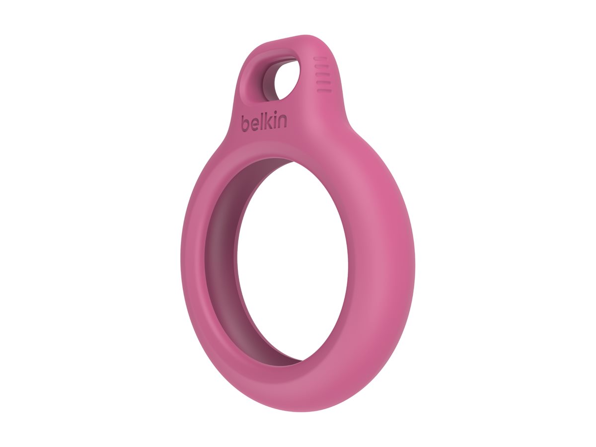 Belkin - Support sécurisé pour étiquette Bluetooth anti-perte - rose - pour Apple AirTag - F8W973BTPNK - accessoires divers