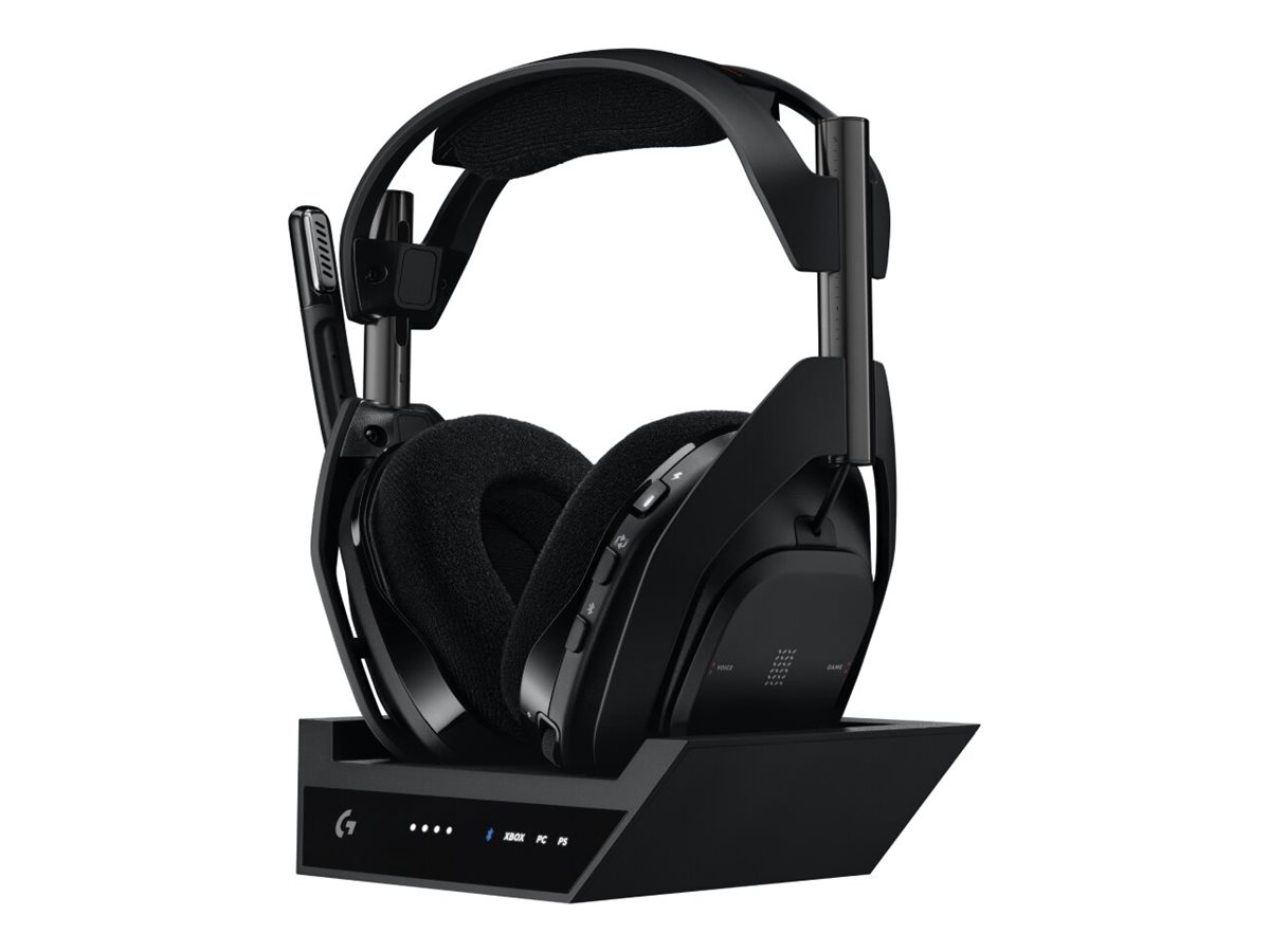 Logitech G Astro A50 X - Micro-casque - circum-aural - Bluetooth / LIGHTSPEED - sans fil - blanc - 939-002134 - Écouteurs