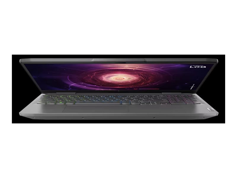 Lenovo LOQ 15APH8 82XT - Conception de charnière à 180 degrés - AMD Ryzen 7 - 7840HS / jusqu'à 5.1 GHz - Win 11 Home - GeForce RTX 4060 - 16 Go RAM - 512 Go SSD NVMe - 15.6" IPS 1920 x 1080 (Full HD) @ 144 Hz - Gigabit Ethernet - Wi-Fi 6 - gris orage - clavier : Français - 82XT00EAFR - Ordinateurs portables