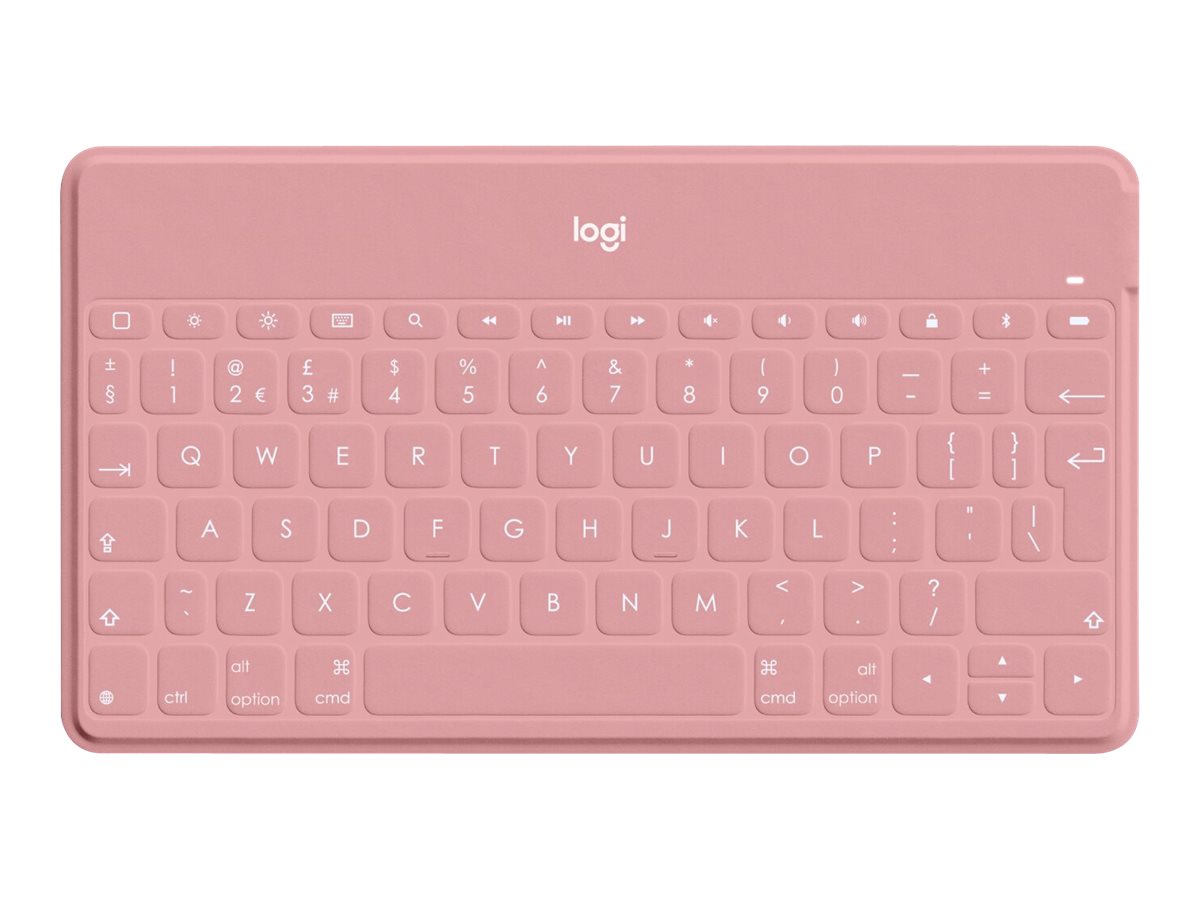 Logitech Keys-To-Go - Clavier - Bluetooth - QWERTZ - Suisse - rose blush - pour Apple iPad/iPhone/TV - 920-010049 - Claviers