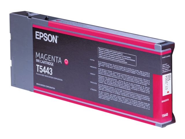 Epson T6143 - 220 ml - magenta - original - cartouche d'encre - pour Stylus Pro 4000 C8, Pro 4000-C8, Pro 4400, Pro 4450, Pro 4800, Pro 4880 - C13T614300 - Cartouches d'encre Epson