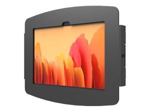 Compulocks iPad 10,2 Support Boitier mural Space - Boîtier - pour tablette - verrouillable - aluminium de haute qualité - noir - Taille d'écran : 10.4" - Interface de montage : 100 x 100 mm - montable sur mur - pour Samsung Galaxy Tab A7 (10.4 ") - 104GA7SB - Accessoires pour ordinateur portable et tablette