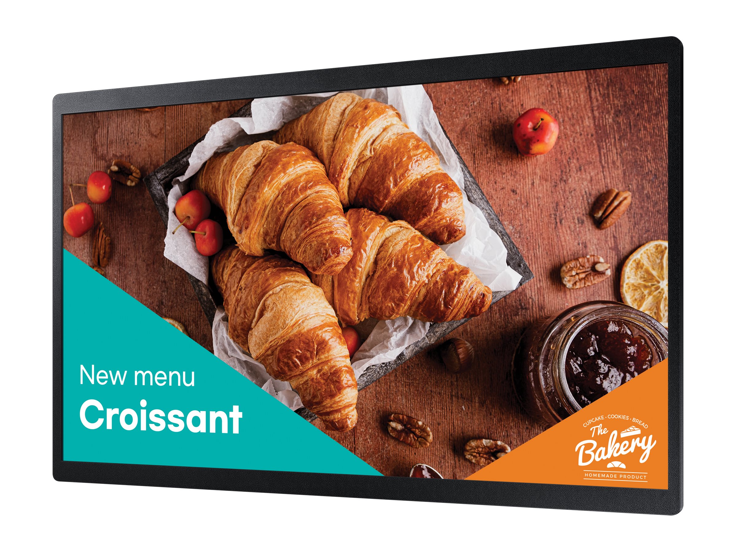 Samsung QB24C - Classe de diagonale 24" (23.8" visualisable) - QBC Series écran LCD rétro-éclairé par LED - signalisation numérique - Tizen OS - 1080p 1920 x 1080 - LH24QBCEBGCXEN - Écrans de signalisation numérique