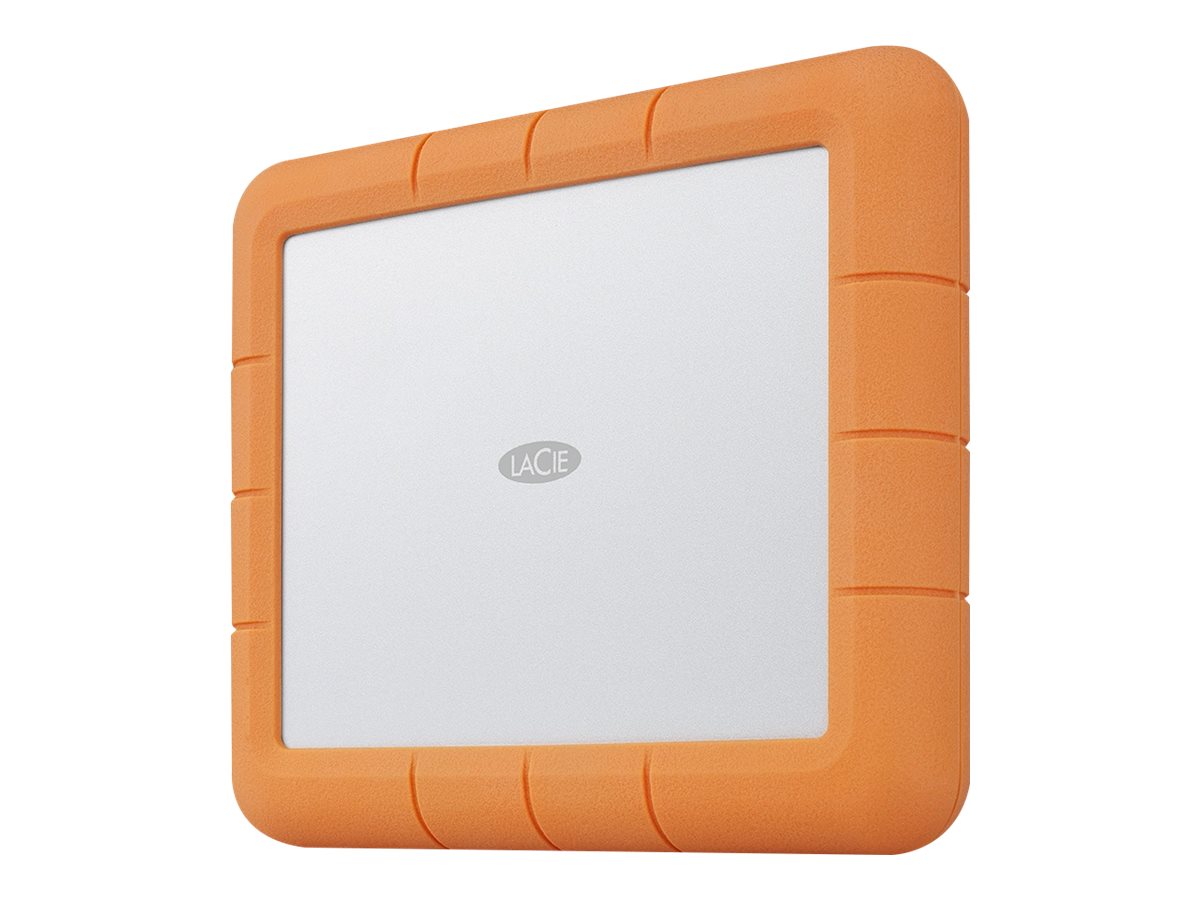 LaCie Rugged RAID Shuttle STHT8000800 - Baie de disques - 8 To - 2 Baies - HDD 4 To x 2 - USB 3.1 (externe) - avec 3 years Rescue Data Recovery Service Plan - STHT8000800 - Baies de disque USB