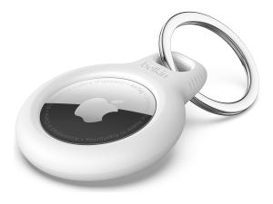 Belkin - Support sécurisé pour étiquette Bluetooth anti-perte - blanc - pour Apple AirTag - F8W973BTWHT - accessoires divers