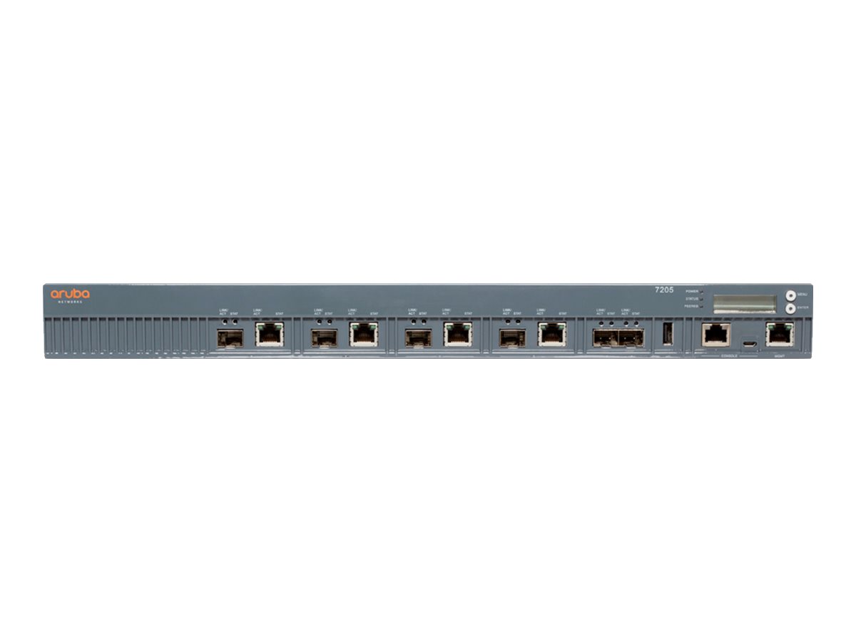 HPE Aruba 7205 (RW) Controller - Périphérique d'administration réseau - 10GbE - JW735A - Traffic Balancers & Optimizers