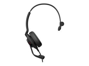 Jabra Evolve2 30 SE MS Mono - Micro-casque - sur-oreille - filaire - USB-A - isolation acoustique - Certifié pour Microsoft Teams - 23189-899-979 - Écouteurs