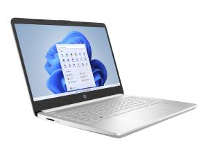 HP Laptop 14s-fq1020nf - AMD Ryzen 5 - 5500U / jusqu'à 4 GHz - Win 11 Home - Radeon Graphics - 8 Go RAM - 512 Go SSD NVMe - 14" 1920 x 1080 (Full HD) - Wi-Fi 5 - argent naturel - clavier : Français - 617T0EA#ABF - Ordinateurs portables