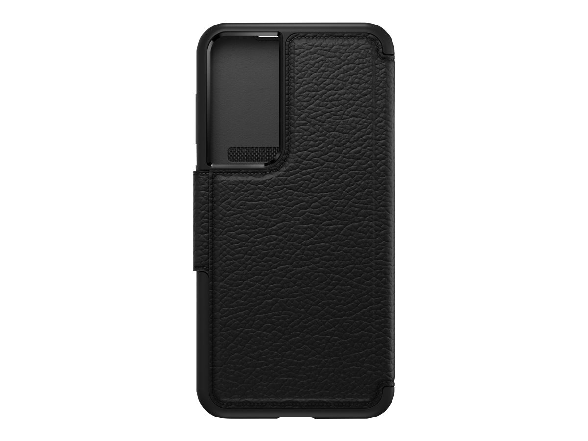 OtterBox Strada Series - Étui à rabat pour téléphone portable - cuir, caoutchouc synthétique - noir ombré - pour Samsung Galaxy S23+ - 77-91179 - Coques et étuis pour téléphone portable