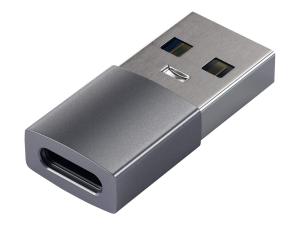 Satechi - Adaptateur USB - 24 pin USB-C (F) pour USB type A (M) - USB 3.0 - gris sidéral - ST-TAUCM - Câbles USB