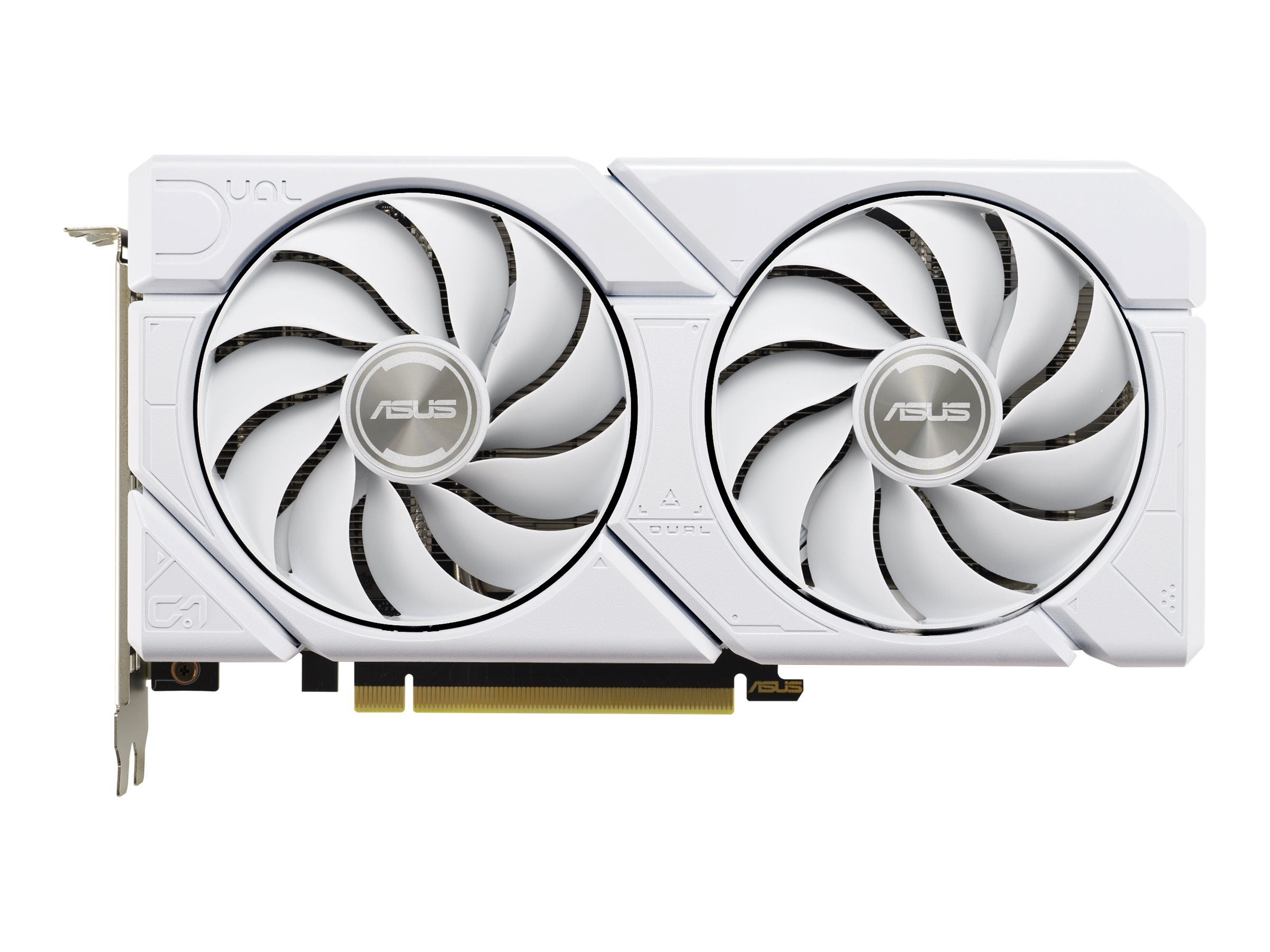 ASUS DUAL GeForce RTX 4060 EVO 8GB - OC Edition - carte graphique - GeForce RTX 4060 - 8 Go GDDR6 - PCIe 4.0 - 3 x DisplayPort, HDMI - blanc - 90YV0JCB-M0NA00 - Adaptateurs vidéo DisplayPort