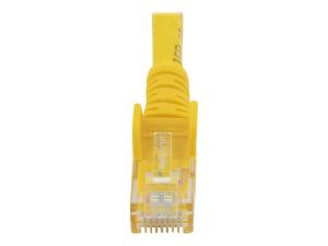 StarTech.com Câble réseau Cat6 UTP sans crochet - 5 m Jaune - Cordon Ethernet RJ45 anti-accroc - Câble patch - Câble réseau - RJ-45 (M) pour RJ-45 (M) - 5 m - UTP - CAT 6 - sans crochet, bloqué - jaune - N6PATC5MYL - Câbles à paire torsadée