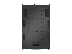 APC NetShelter SX Gen 2 - Rack armoire - 2258 H x 750 W x 1200D mm, avec les côtés - sur le sol - noir - 48U - 19" - AR3357B2 - Accessoires pour serveur