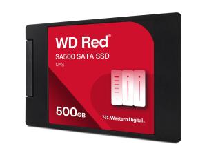 WD Red SA500 WDS500G1R0A-68A4W0 - SSD - 500 Go - interne - 2.5" - SATA 6Gb/s - WDS500G1R0A-68A4W0 - Disques durs pour ordinateur portable