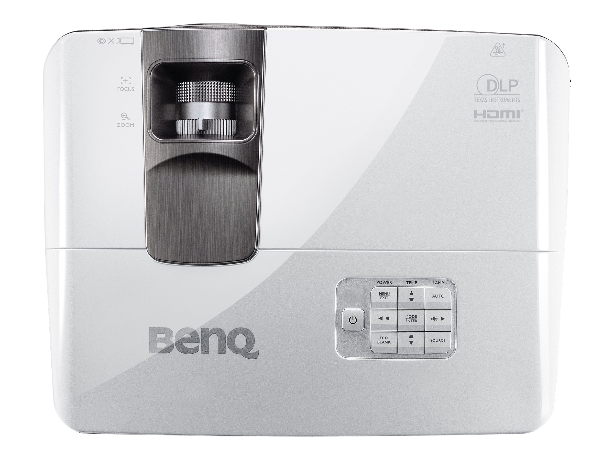BenQ MX720 - Projecteur DLP - portable - 3D - 3500 lumens - XGA (1024 x 768) - 4:3 - 9H.J6P77.15E - Projecteurs numériques