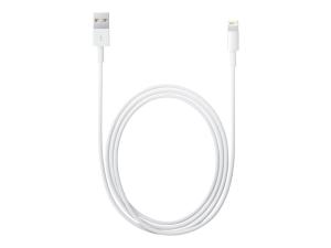 Apple - Câble Lightning - Lightning mâle pour USB mâle - 2 m - MD819ZM/A - Accessoires pour systèmes audio domestiques