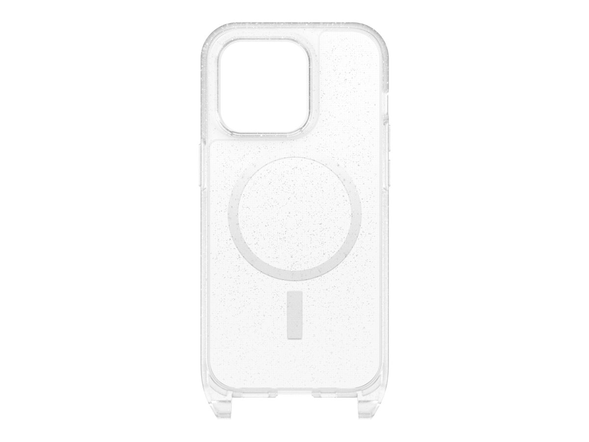 OtterBox React Series - Coque de protection pour téléphone portable - collier - compatibilité avec MagSafe - stardust (paillettes transparentes) - pour Apple iPhone 14 Pro - 77-92293 - Coques et étuis pour téléphone portable