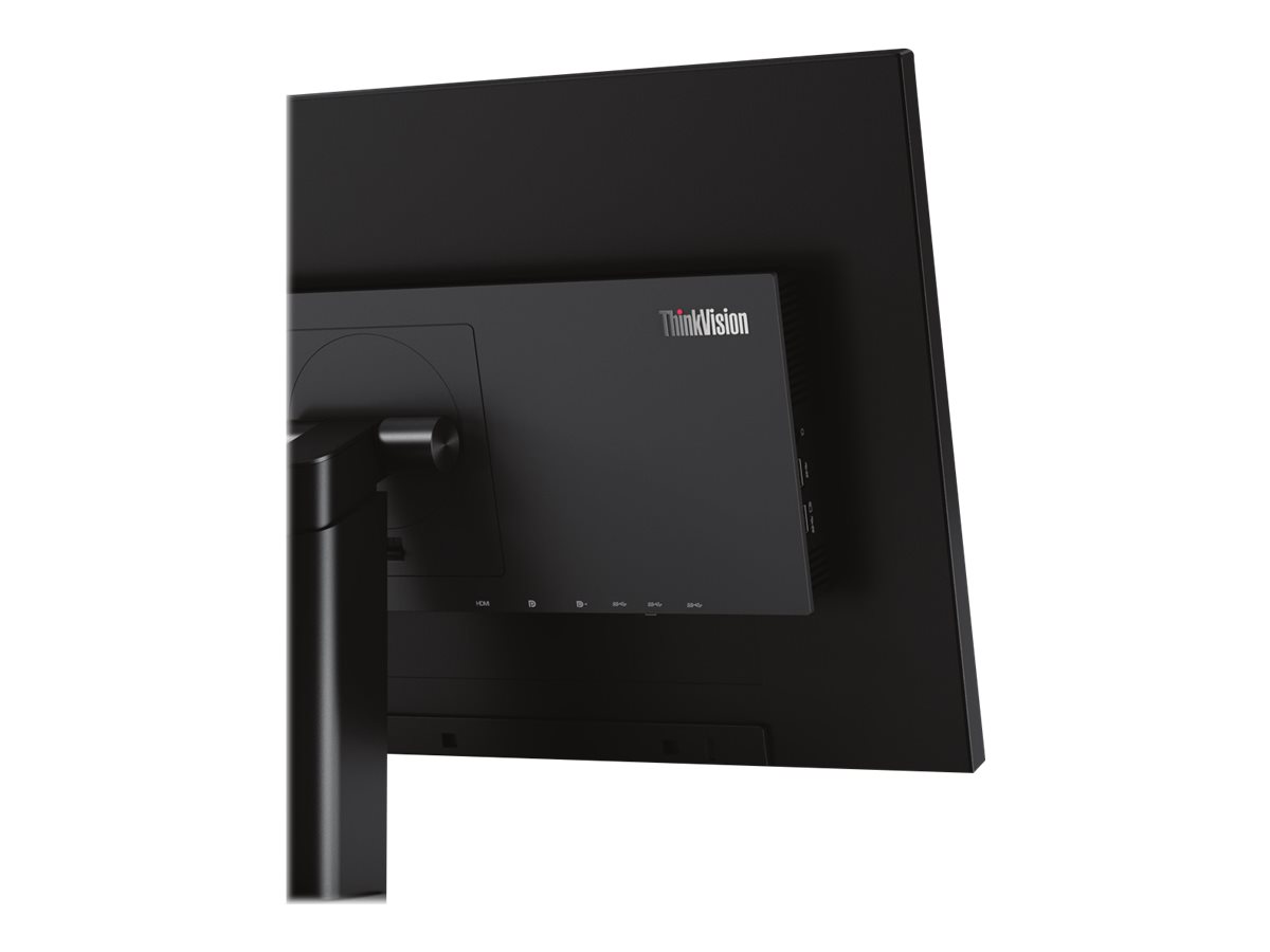Lenovo ThinkVision P24q-20 - Écran LED - 24" (23.8" visualisable) - 2560 x 1440 WQHD - IPS - 300 cd/m² - 1000:1 - 4 ms - HDMI, DisplayPort - noir corbeau - Campus - 61F5GAT1EU - Écrans d'ordinateur