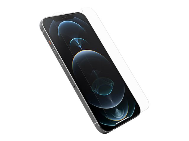 OtterBox Amplify Glass - Protection d'écran pour téléphone portable - verre - clair - pour Apple iPhone 12 Pro Max - 77-66094 - Accessoires pour téléphone portable