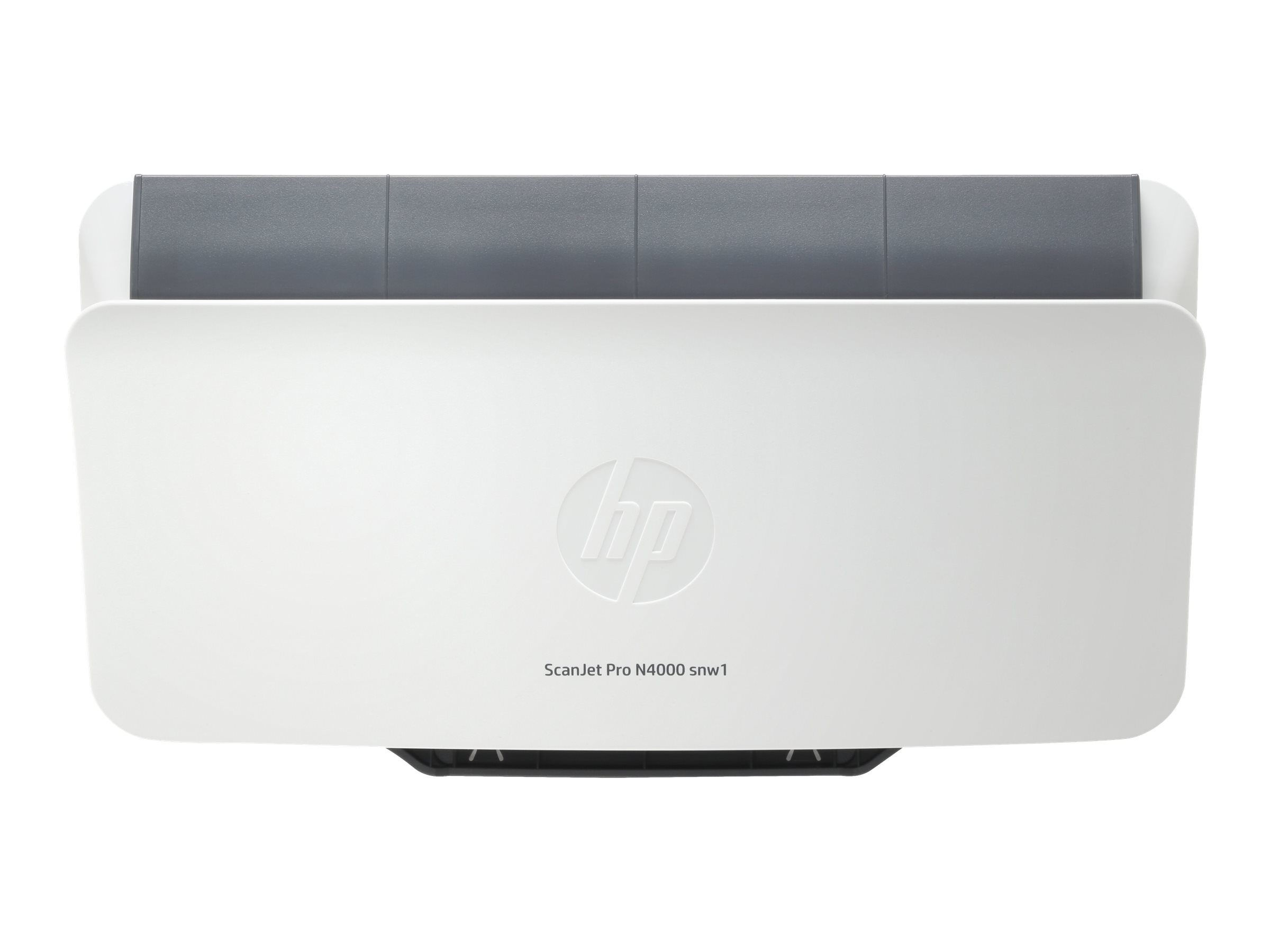 HP Scanjet Pro N4000 snw1 Sheet-feed - Scanner de documents - CMOS / CIS - Recto-verso - 216 x 3100 mm - 600 dpi x 600 dpi - jusqu'à 40 ppm (mono) - Chargeur automatique de documents (50 feuilles) - jusqu'à 4000 pages par jour - USB 3.0, LAN, Wi-Fi(n) - 6FW08A#B19 - Scanneurs de documents