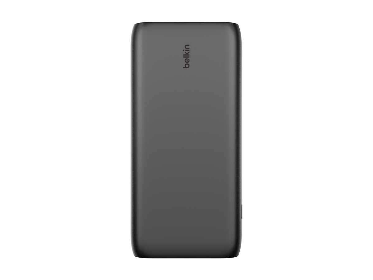 Belkin BOOST CHARGE - Banque d'alimentation - 26000 mAh - 32 Watt - PD, Fast Charge - 4 connecteurs de sortie (24 pin USB-C, USB) - sur le câble : USB-C - BPB016BTBK - Batteries et adaptateurs d'alimentation pour téléphone cellulaire