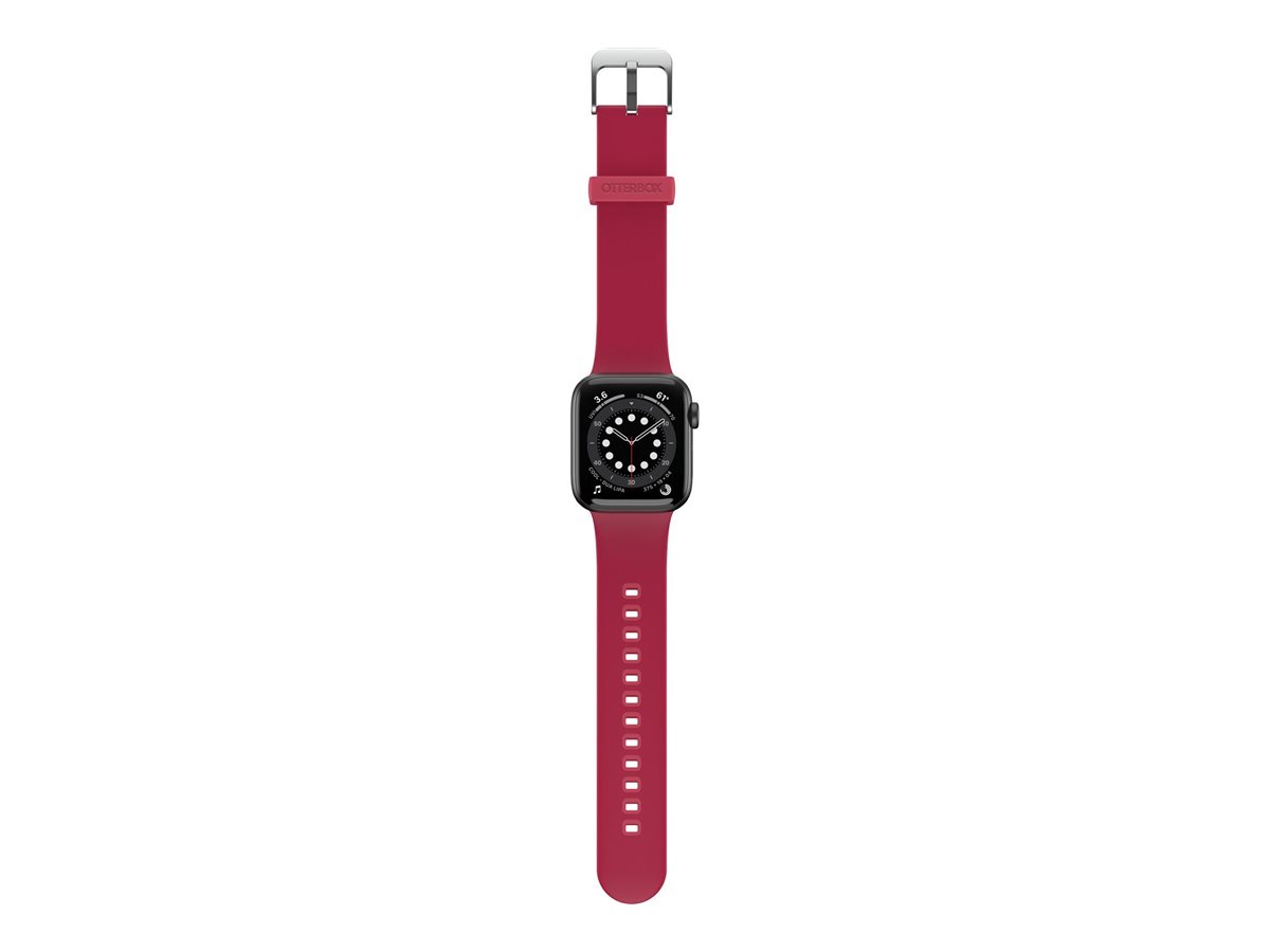 OtterBox All Day Comfort - Bracelet pour montre intelligente - 38/40/41 mm - rouge rubellite (rose) - pour Apple Watch (38 mm, 40 mm, 41 mm) - 77-93699 - accessoires divers